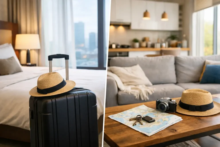Hotel or Apartment Travel Comparison for Your Trip